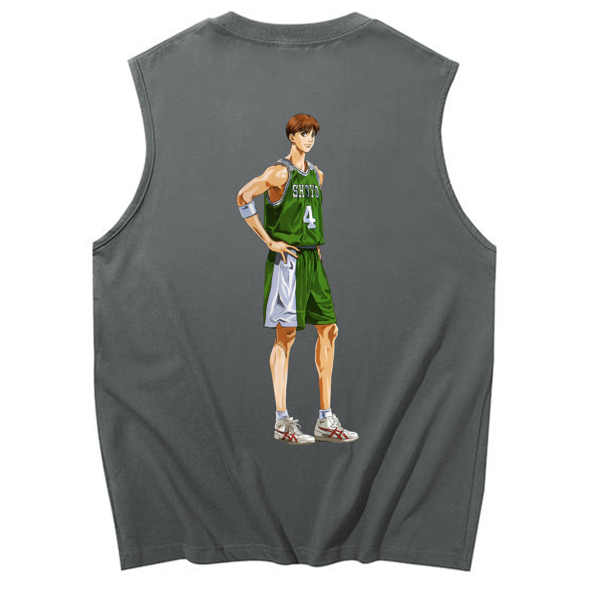 （画像用） SLAM DUNK／スラムダンク コットン100％タンクトップ（背面プリント）